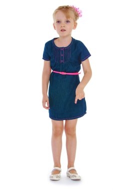 sevimli küçük kız