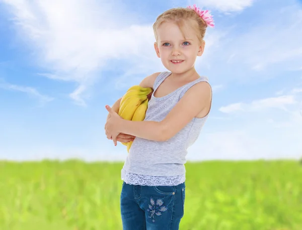 Blonde little girl — Stock Photo, Image