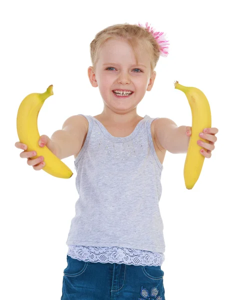 Två bananer — Stockfoto