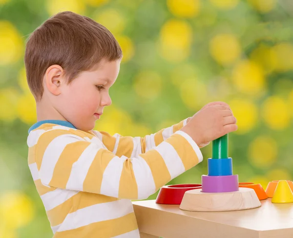 Lovely smiling toddler portrait — Stock Photo, Image