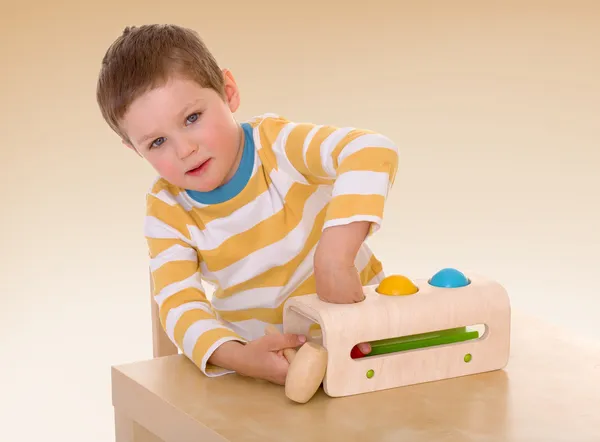 Niño apasionado — Foto de Stock