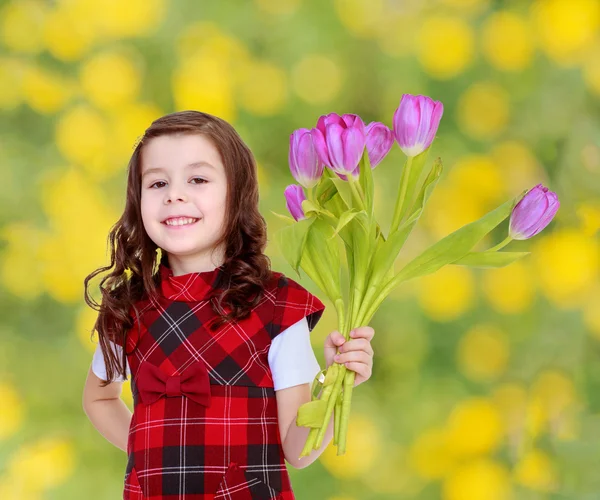 Mazzo bambino carino di fiori — Foto Stock