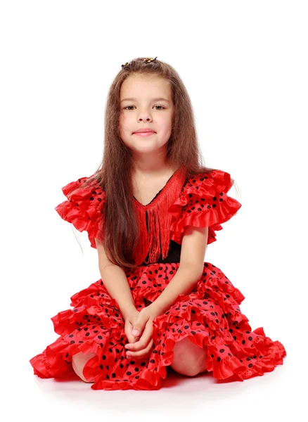 Sweet, beautiful little girl — Stock Photo, Image