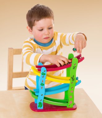 çalışan bir çocuk