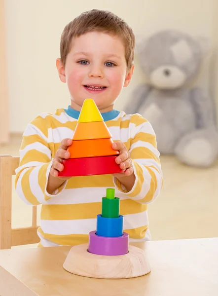 Boy working — Stock Photo, Image