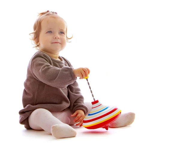 Niña jugando — Foto de Stock