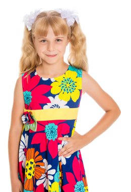 Güzel küçük kız.