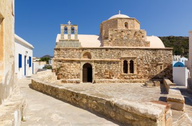 Ag. Ioannis Chrysostomos church, Kimolos island, Cyclades, Greece clipart
