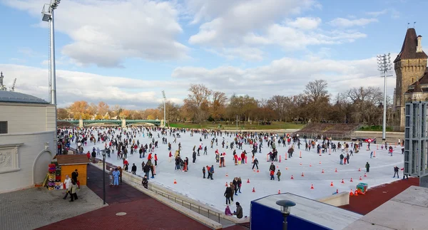 Şehir park Ice rink, Budapeşte, Macaristan