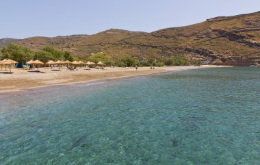 kızdıran beach, kea Adası, cyclades, Yunanistan
