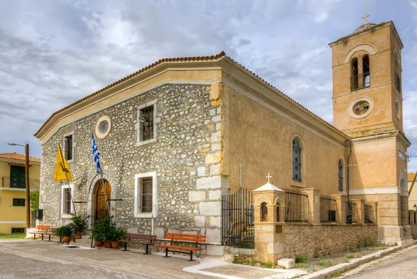 Ag. Paraskevi church, 16th century A.D., Galaxidi, Greece — Stock Photo, Image