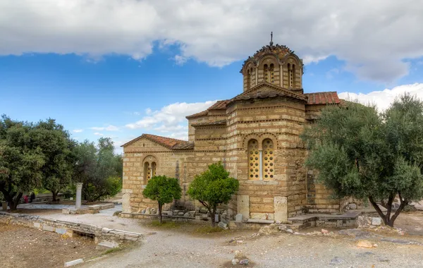 Kostel svatých apoštolů, Atény, Řecko — Stock fotografie