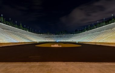 gece görüş panathinaiko Stadyumu (kallimarmaro), Atina, Yunanistan