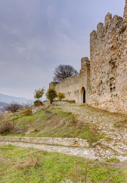 Platamon kasteel, pieria, Griekenland — Stockfoto