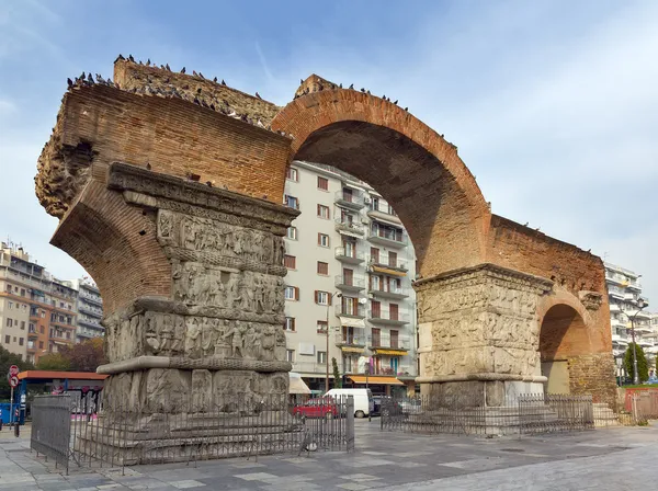 Arco de Galério, Salónica, Grécia Fotos De Bancos De Imagens