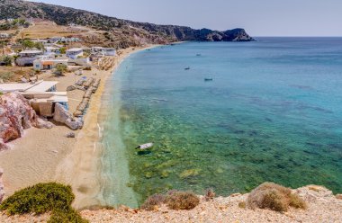 paleochori, milos island, cyclades, Yunanistan