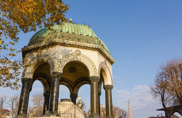 Γερμανική κρήνη, Κωνσταντινούπολη, Τουρκία — Φωτογραφία Αρχείου