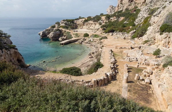 Kutsal Tanrıça Hera'nın perachora, corinthia, Yunanistan