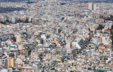 yerleşim bölgesinde yoğun: Atina, Yunanistan