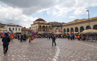 Monastiraki Meydanı, Atina, Yunanistan