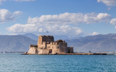 Bourtzi Kalesi, nafplio, Yunanistan