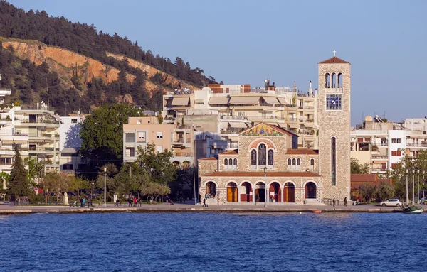 Kostel sv. Konstantina a Heleny, Volos, Soluň, Řecko — Stock fotografie