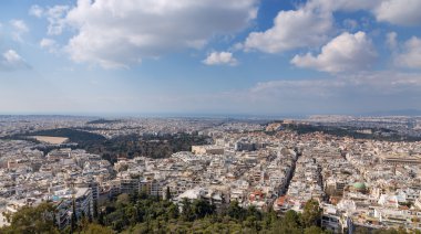 Atina, Yunanistan'ın panoramik manzarasını