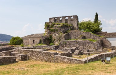 kalıntıları Yanya Kalesi, epirus, Yunanistan