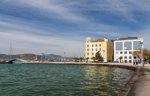 Paseo marítimo de Volos, Tesalia, Grecia — Foto de Stock