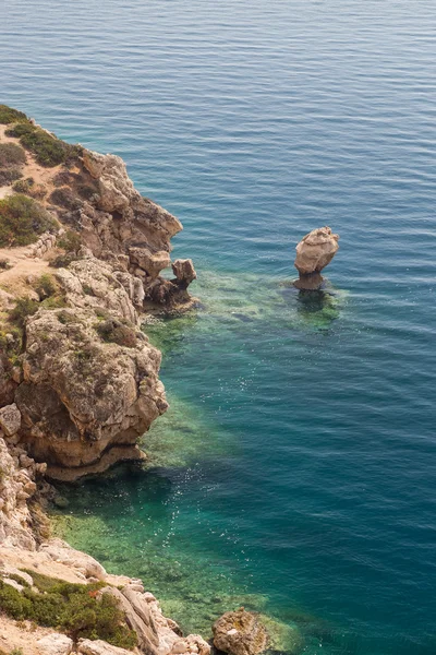 ギリシャ、コリンシア岬 melagavi の自然彫刻 — ストック写真