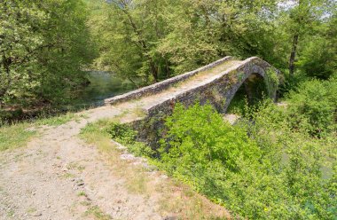 Kamper aga taş köprü, epirus, Yunanistan