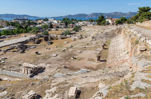 View of Telesterion, ancient Eleusis, Attica, Greece — Stock Photo, Image