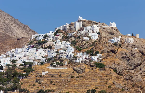 Vesnice Chora, serifos ostrov, cyclades, Řecko — Stock fotografie