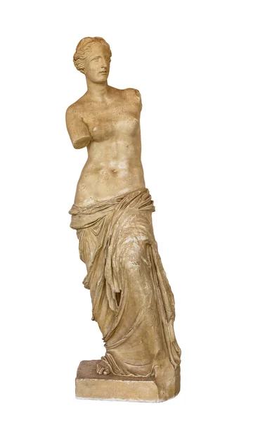 Statue der venus de milo isoliert — Stockfoto