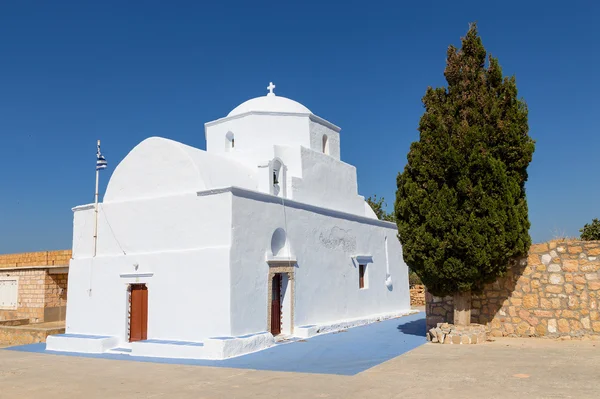 Agia marina kyrka, milos island, Kykladerna, Grekland — Stockfoto