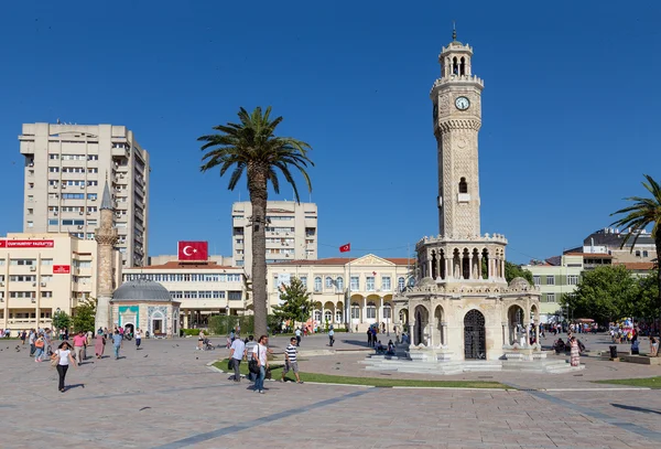 Konak-Platz, Izmir, Türkei Stockbild