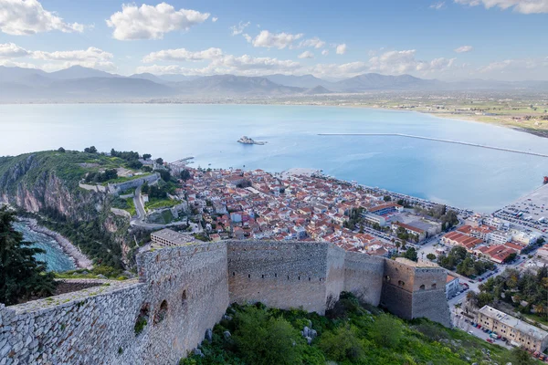 Nafplio view, Peloponeso, Grecia — Foto de Stock