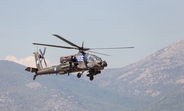 Helénico Exército AH-64A Helicóptero de ataque Apache — Fotografia de Stock