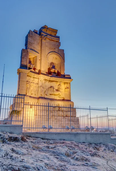 Philopappos památník, Atény, Řecko — Stock fotografie