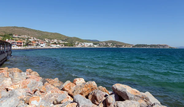 Pohled urla pobřeží, izmir provincie, Turecko — Stock fotografie