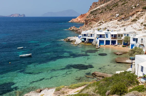 Fourkovouni, milos island, cyclades, Řecko — Stock fotografie