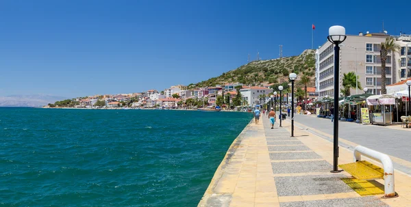 Paseo marítimo de Cesme, Turquía — Foto de Stock