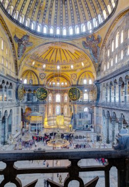 Ayasofya sophia iç, istanbul, Türkiye