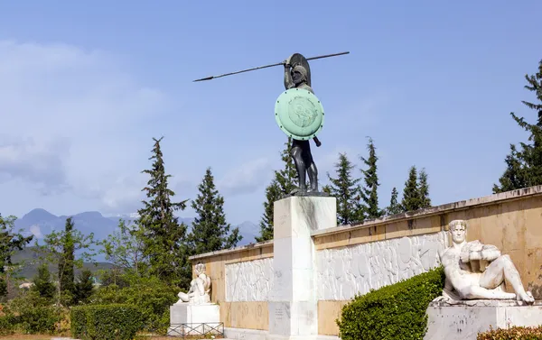 Leonidas anıt, thermopylae, Yunanistan