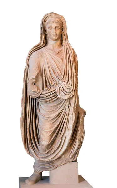 Staty av kejsar tiberius — Stockfoto