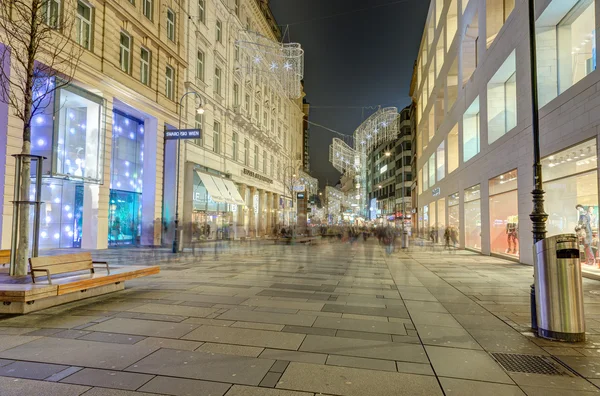 Kartner Strasse, Vienna, Austria — Foto Stock