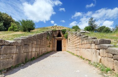 Treasury of Atreus,  Mycenae, Greece clipart