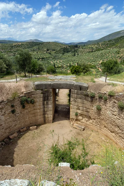 Tomba di Lion Tholos, Micene, Grecia — Foto Stock