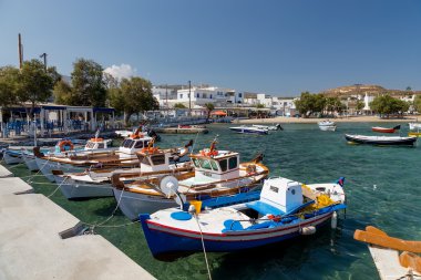 Pollonia Köyü, milos island, cyclades, Yunanistan