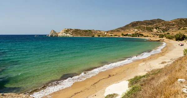 mavrospilia beach, kimolos Adası, cyclades, Yunanistan